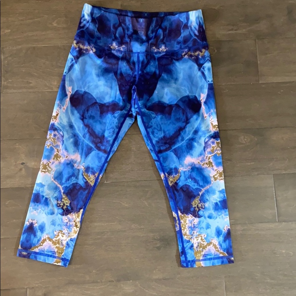 EUC just live brand cropped leggings
